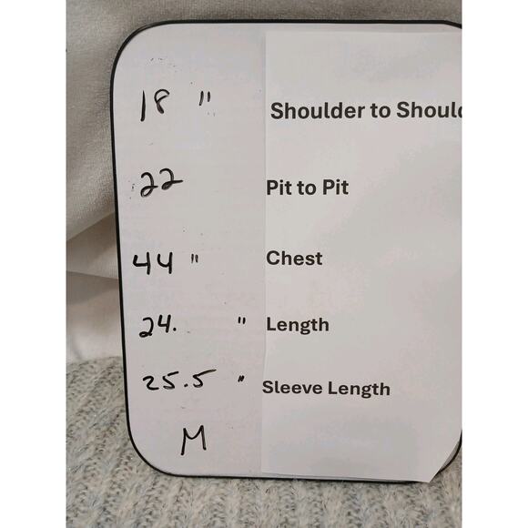 Vintage Chunky Cable Knit Sweater Women Sz M Gray Sparkle Pullover Nordic Preppy - Picture 14 of 15